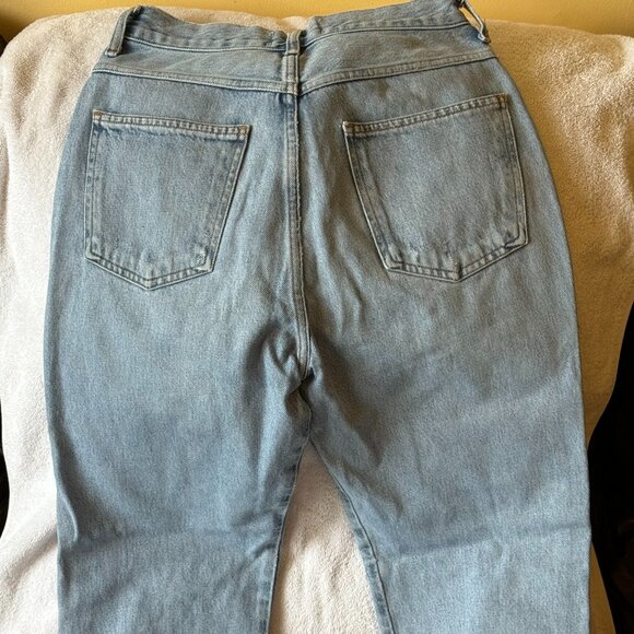 Agolde PINCH WAIST KICK FLARE (RIGID) Color DISTRACT Sz 27 - Picture 8 of 9